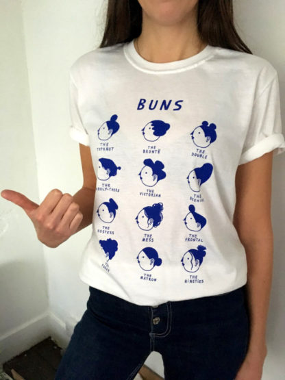nina cosford buns t-shirt