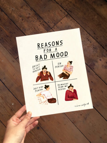 Reasons For A Bad Mood | Nina Cosford Shop
