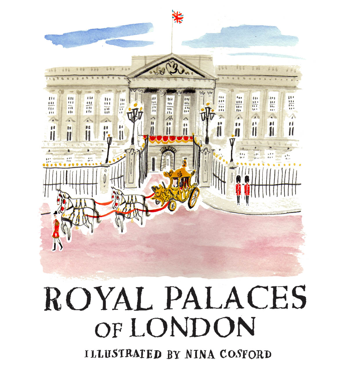 Nina Cosford Illustration - walker books royal palaces of London
