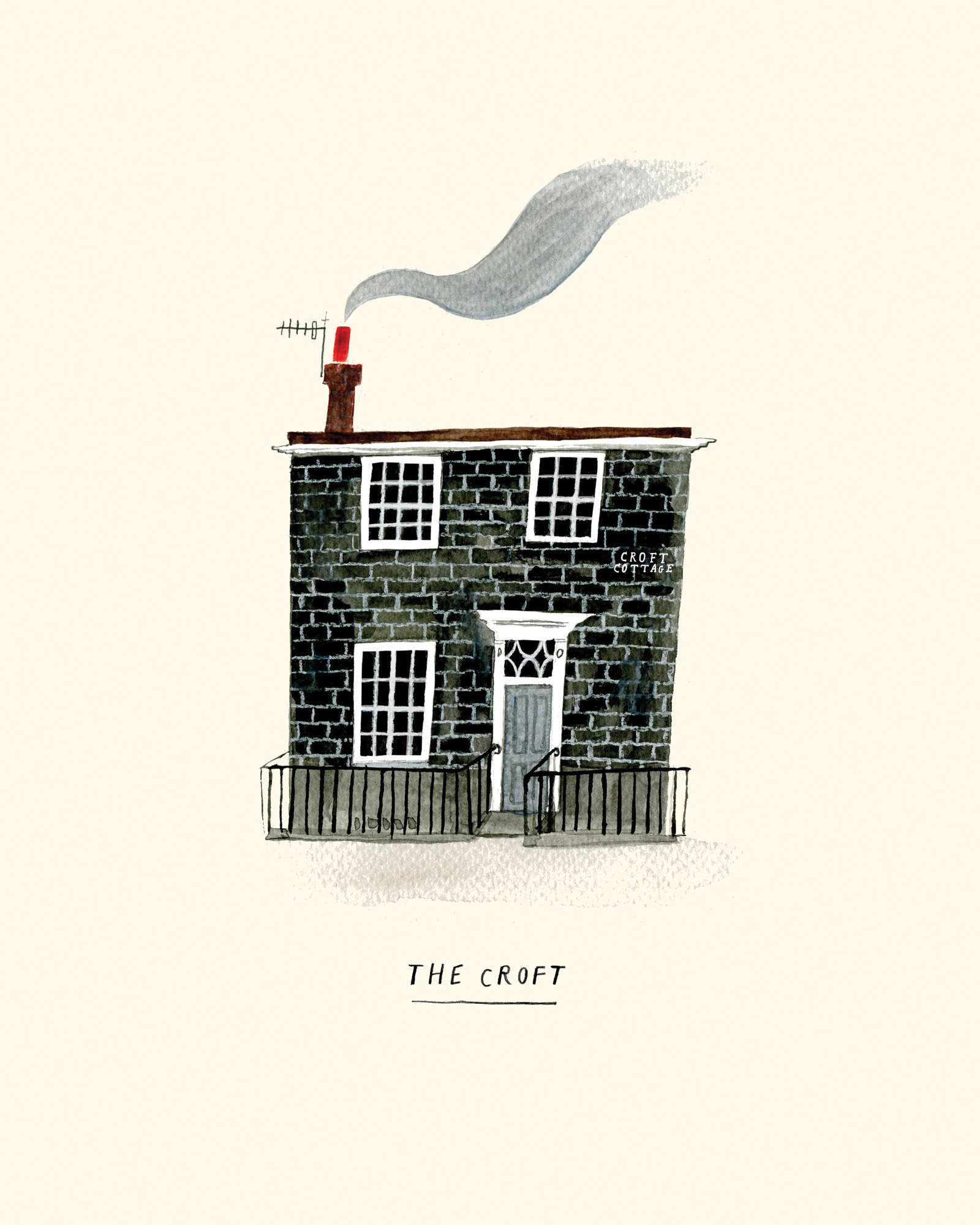 Nina Cosford Illustration - The Croft
