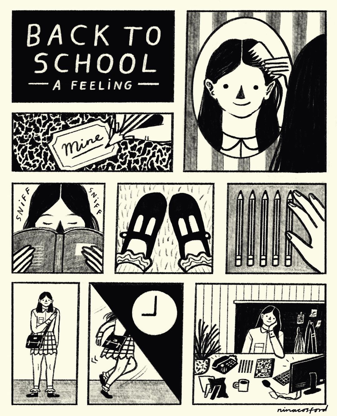 Nina Cosford Illustration - comic