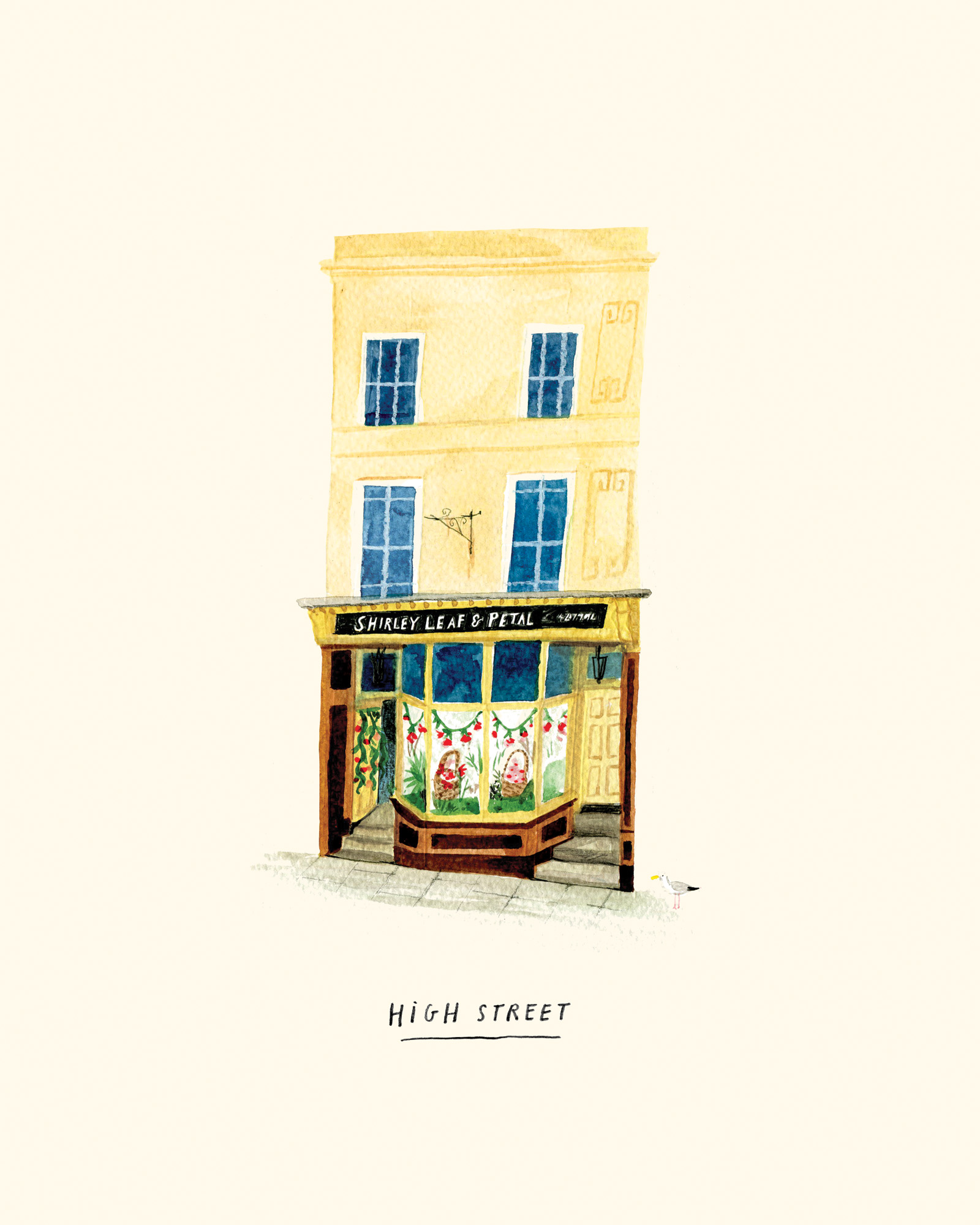 Nina Cosford Illustration - High Street