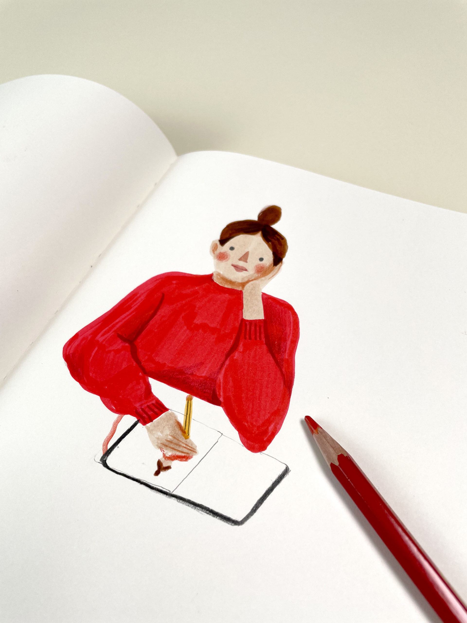 Nina Cosford Illustration - sketchbook